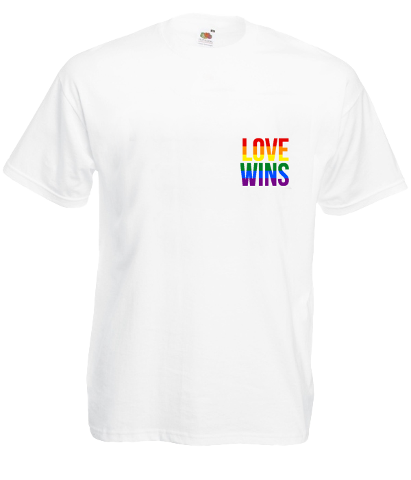 Koszulka: Love Wins (małe)