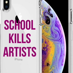 iPhone case: School Kills Artists